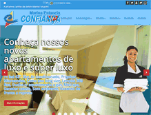 Tablet Screenshot of marinaconfianca.com.br